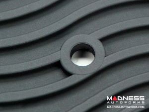 FIAT 500 Floor Mats - All Weather - Mopar - Front + Rear 